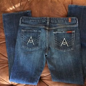 Seven for all man kind 7 jeans as 30 A pocket